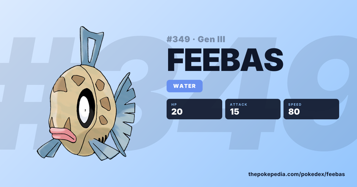 Sebass Pokemon Feebas in The Crown Tundra – Moves, Sprites, Locations | Pokepedia