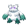 Abomasnow front-facing sprite from Pokémon Black 2