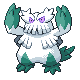 Abomasnow front-facing sprite from Pokémon HeartGold
