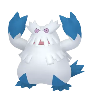 Abomasnow shiny front-facing sprite from Pokémon Brilliant Diamond