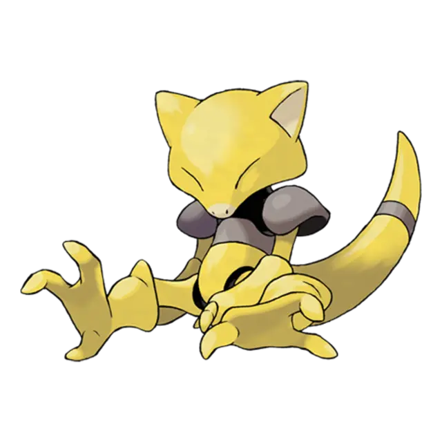 Abra, the Psi Pokémon — Psychic-type Pokémon official artwork