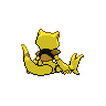 Abra back-facing sprite from Pokémon Black