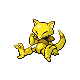 Abra front-facing sprite from Pokémon Pearl