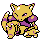 Abra shiny front-facing sprite from Pokémon Gold