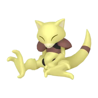 Abra shiny front-facing sprite from Pokémon Shield