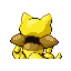 Abra back-facing sprite from Pokémon Ruby