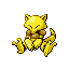 Abra front-facing sprite from Pokémon Ruby