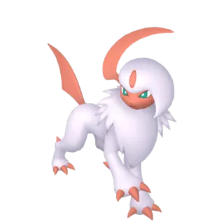 Absol shiny front-facing sprite from Champions