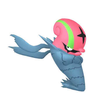 Accelgor front-facing sprite from The Crown Tundra