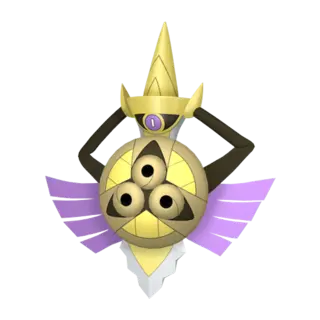 Aegislash front-facing sprite from Pokémon Alpha Sapphire