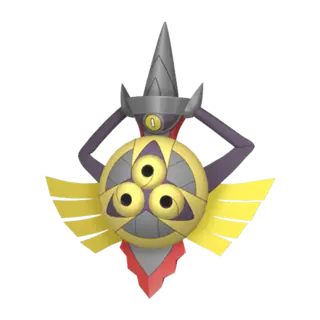 Aegislash shiny front-facing sprite from Pokémon Alpha Sapphire