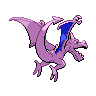 Aerodactyl shiny back-facing sprite from Pokémon White
