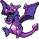 Aerodactyl shiny front-facing sprite from Pokémon Crystal
