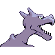 Aerodactyl back-facing sprite from Pokémon Diamond