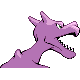 Aerodactyl shiny back-facing sprite from Pokémon Diamond