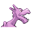 Aerodactyl shiny back-facing sprite from Pokémon FireRed