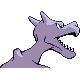 Aerodactyl back-facing sprite from Pokémon SoulSilver