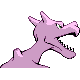 Aerodactyl shiny back-facing sprite from Pokémon SoulSilver