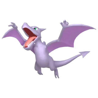 Aerodactyl front-facing sprite from Pokémon XD: Gale of Darkness