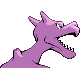 Aerodactyl shiny back-facing sprite from Pokémon Platinum