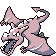 Aerodactyl front-facing sprite from Pokémon Red