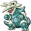 Aggron shiny front-facing sprite from Pokémon Emerald