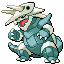 Aggron shiny front-facing sprite from Pokémon Sapphire