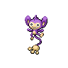 Aipom front-facing sprite from Pokémon Black 2
