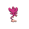 Aipom shiny back-facing sprite from Pokémon Black 2