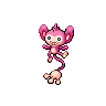 Aipom shiny front-facing sprite from Pokémon Black 2