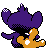 Aipom back-facing sprite from Pokémon Silver