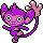 Aipom shiny front-facing sprite from Pokémon Silver