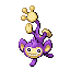 Aipom front-facing sprite from Pokémon Ruby