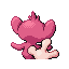 Aipom shiny back-facing sprite from Pokémon Ruby