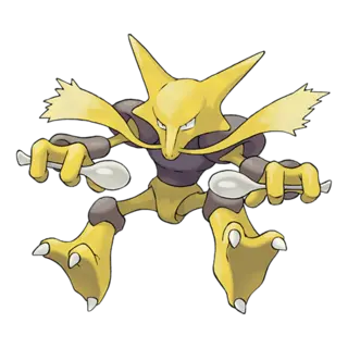 Alakazam official artwork