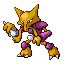 Alakazam shiny front-facing sprite from Pokémon Emerald