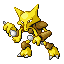 Alakazam front-facing sprite from Pokémon Sapphire