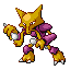Alakazam shiny front-facing sprite from Pokémon Sapphire