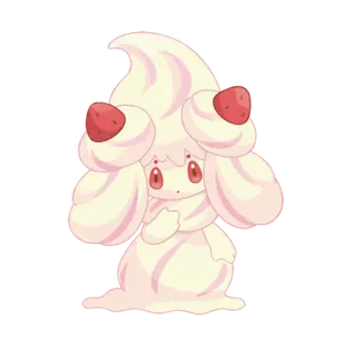 Alcremie official artwork