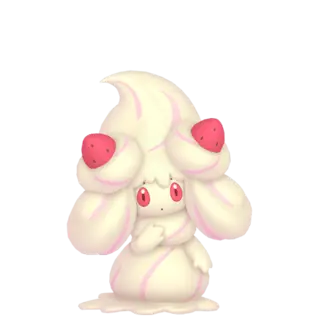 Alcremie front-facing sprite from Champions