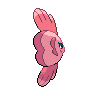 Alomomola back-facing sprite from Pokémon Black 2