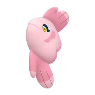 Alomomola front-facing sprite from Pokémon Violet
