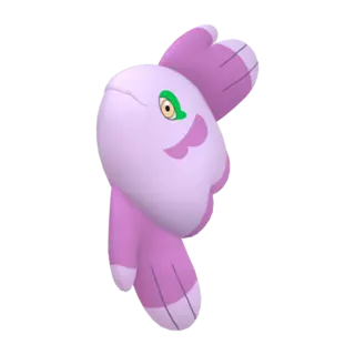 Alomomola shiny front-facing sprite from Pokémon Violet