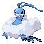 Altaria front-facing sprite from Pokémon Ruby