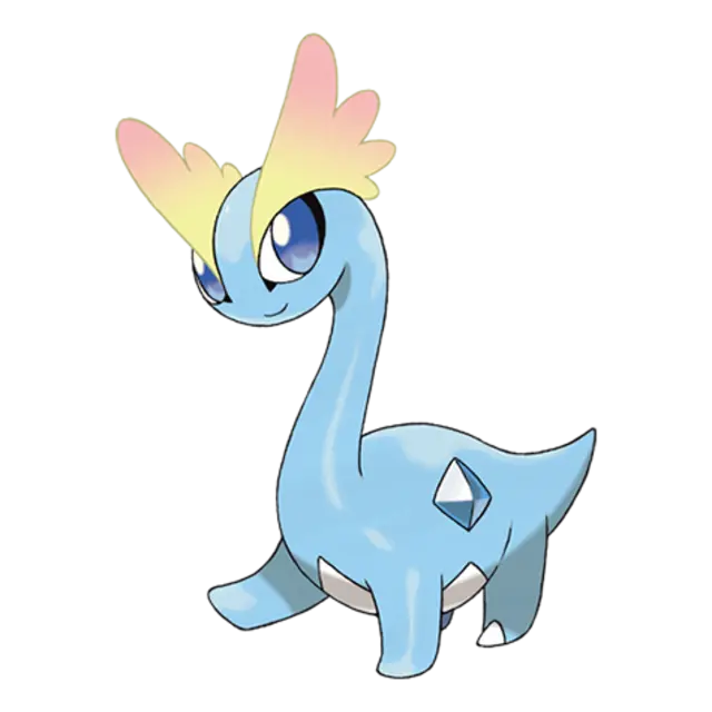 Amaura, the Tundra Pokémon — Rock/Ice-type Pokémon official artwork