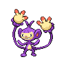 Ambipom front-facing sprite from Pokémon Black