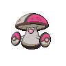 Amoonguss front-facing sprite from Pokémon Black