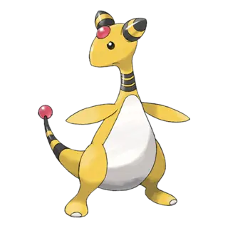 Ampharos official artwork