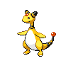 Ampharos front-facing sprite from Pokémon Black