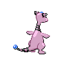 Ampharos shiny back-facing sprite from Pokémon Black